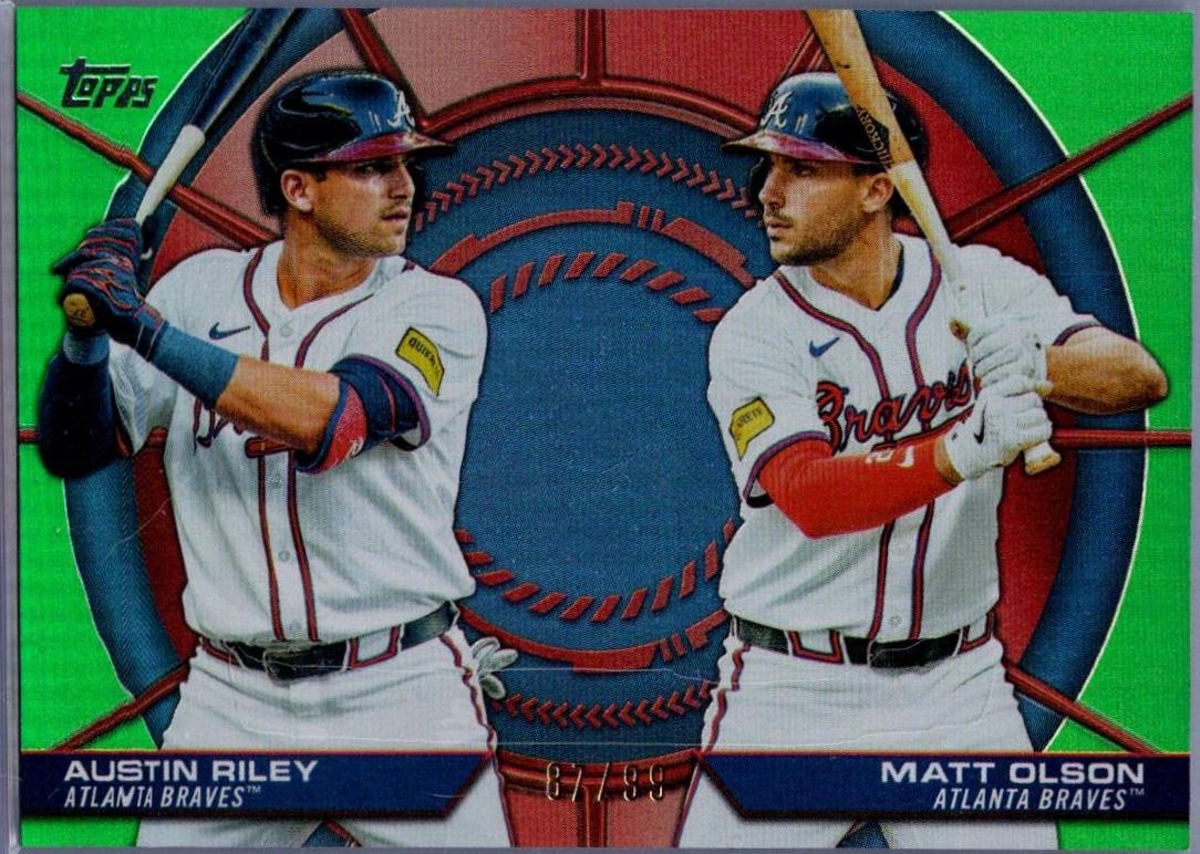 Austin Riley / Matt Olson [Green Foil] #DD-17
