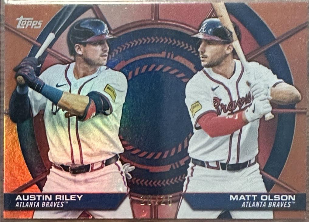 Austin Riley / Matt Olson [Orange Foil] #DD-17