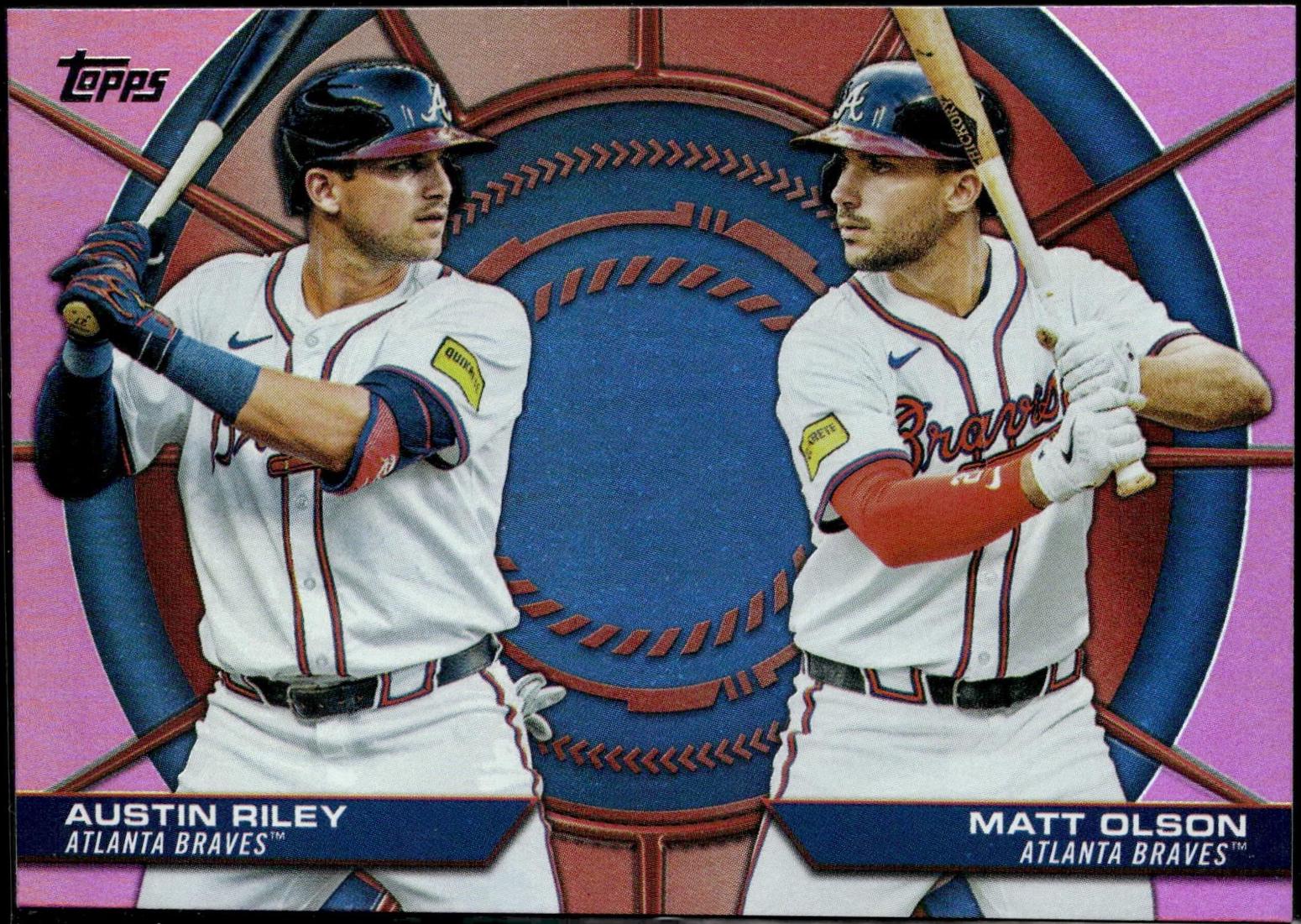 Austin Riley / Matt Olson [Pink Foil] #DD-17