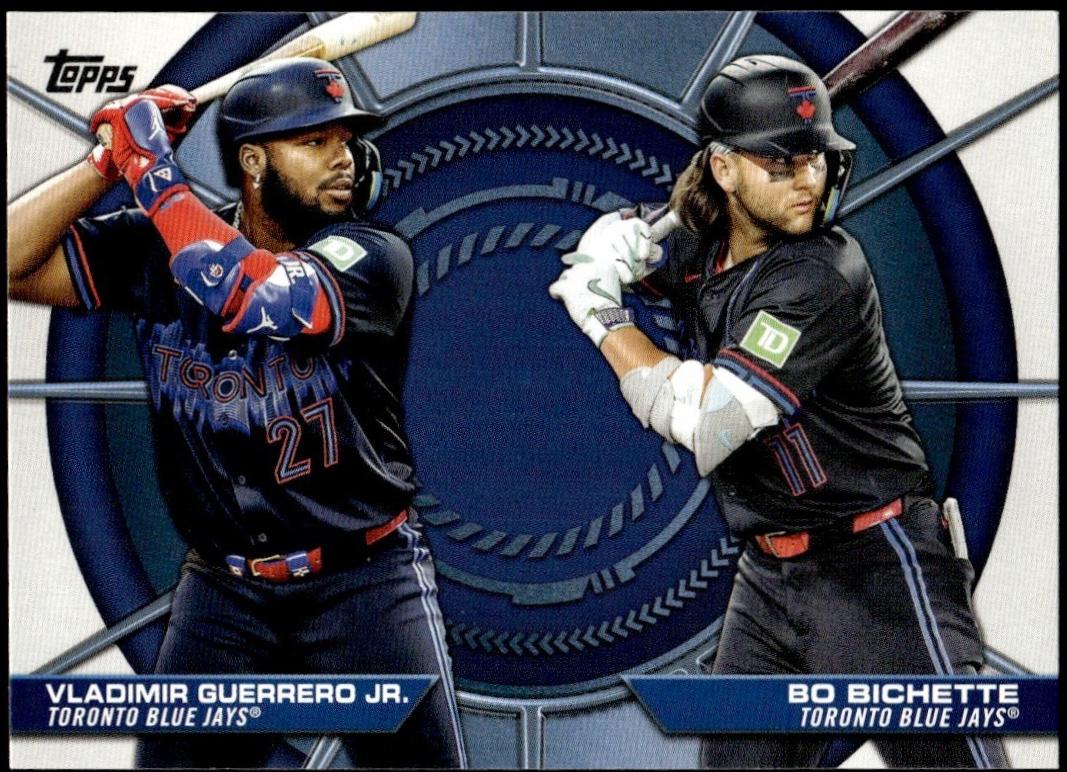 Bo Bichette / Vladimir Guerrero Jr. [Blue Foil] #DD-14