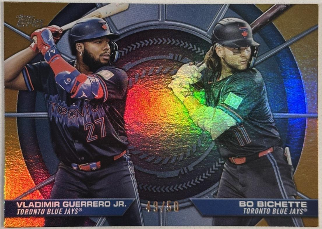 Bo Bichette / Vladimir Guerrero Jr. [Gold Foil] #DD-14