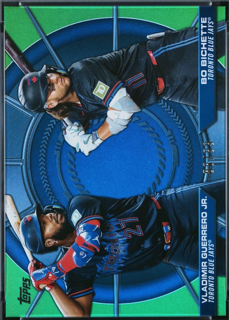 Bo Bichette / Vladimir Guerrero Jr. [Green Foil] #DD-14