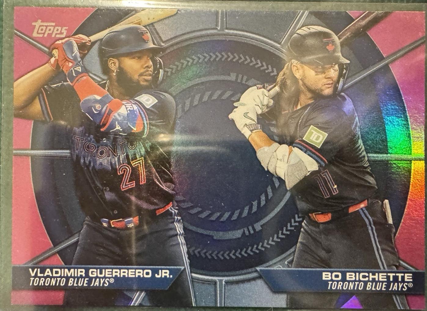 Bo Bichette / Vladimir Guerrero Jr. [Pink Foil] #DD-14