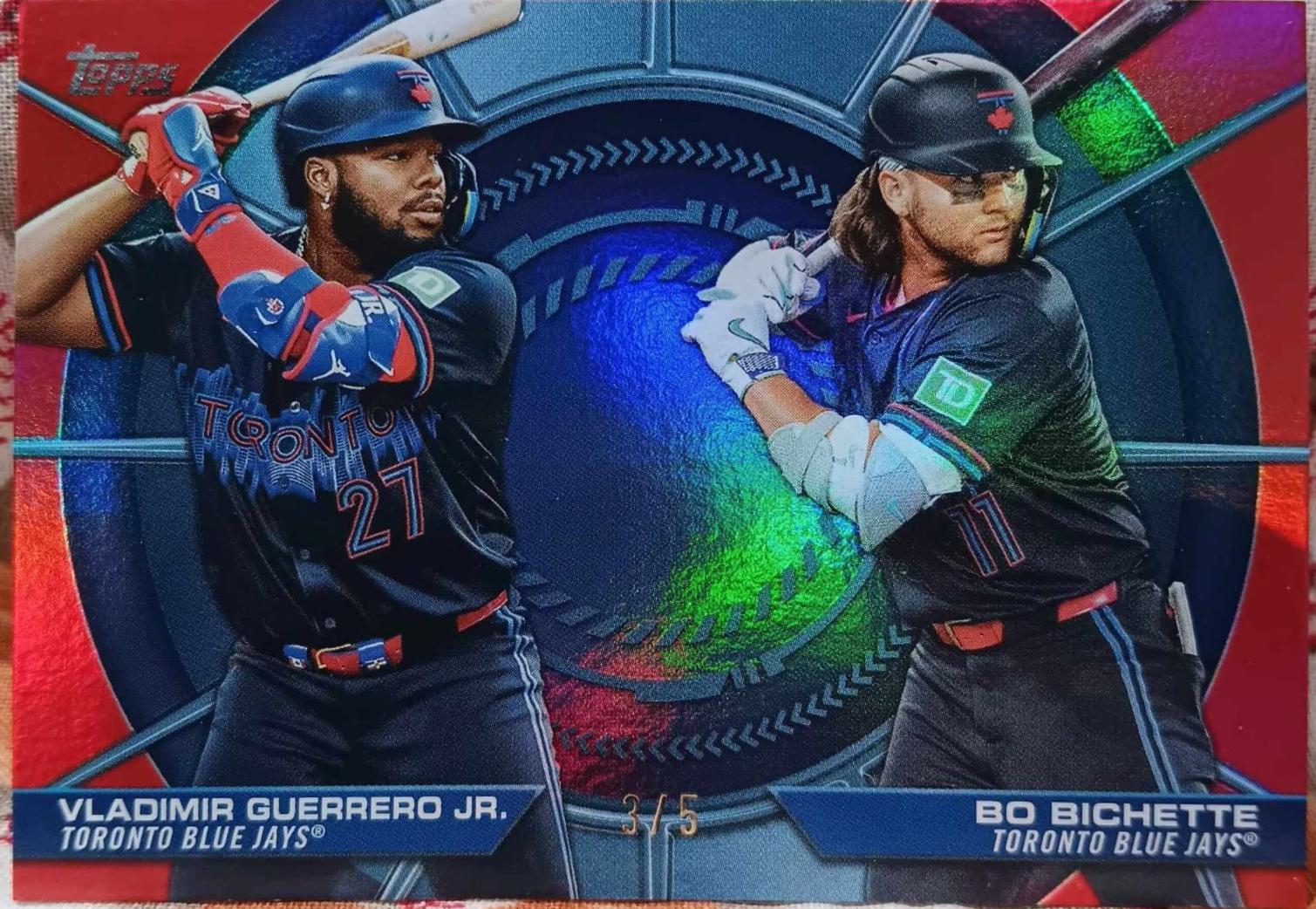 Bo Bichette / Vladimir Guerrero Jr. [Red Foil] #DD-14