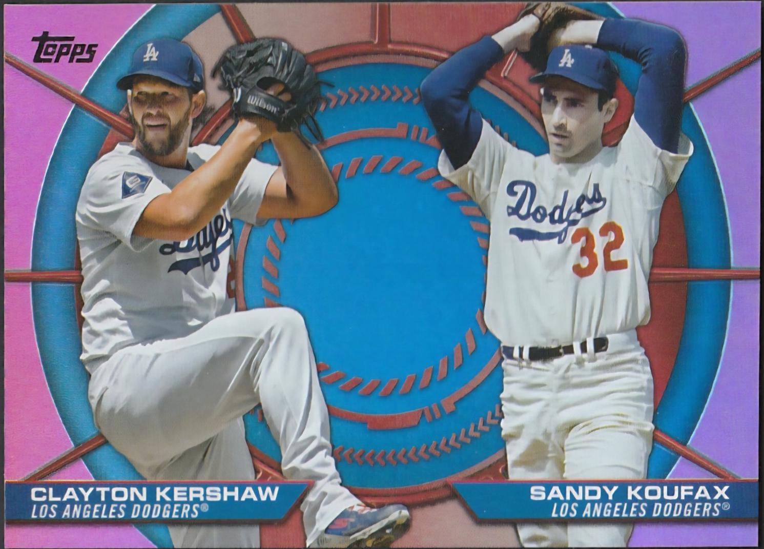 Clayton Kershaw / Sandy Koufax [Pink Foil] #DD-8