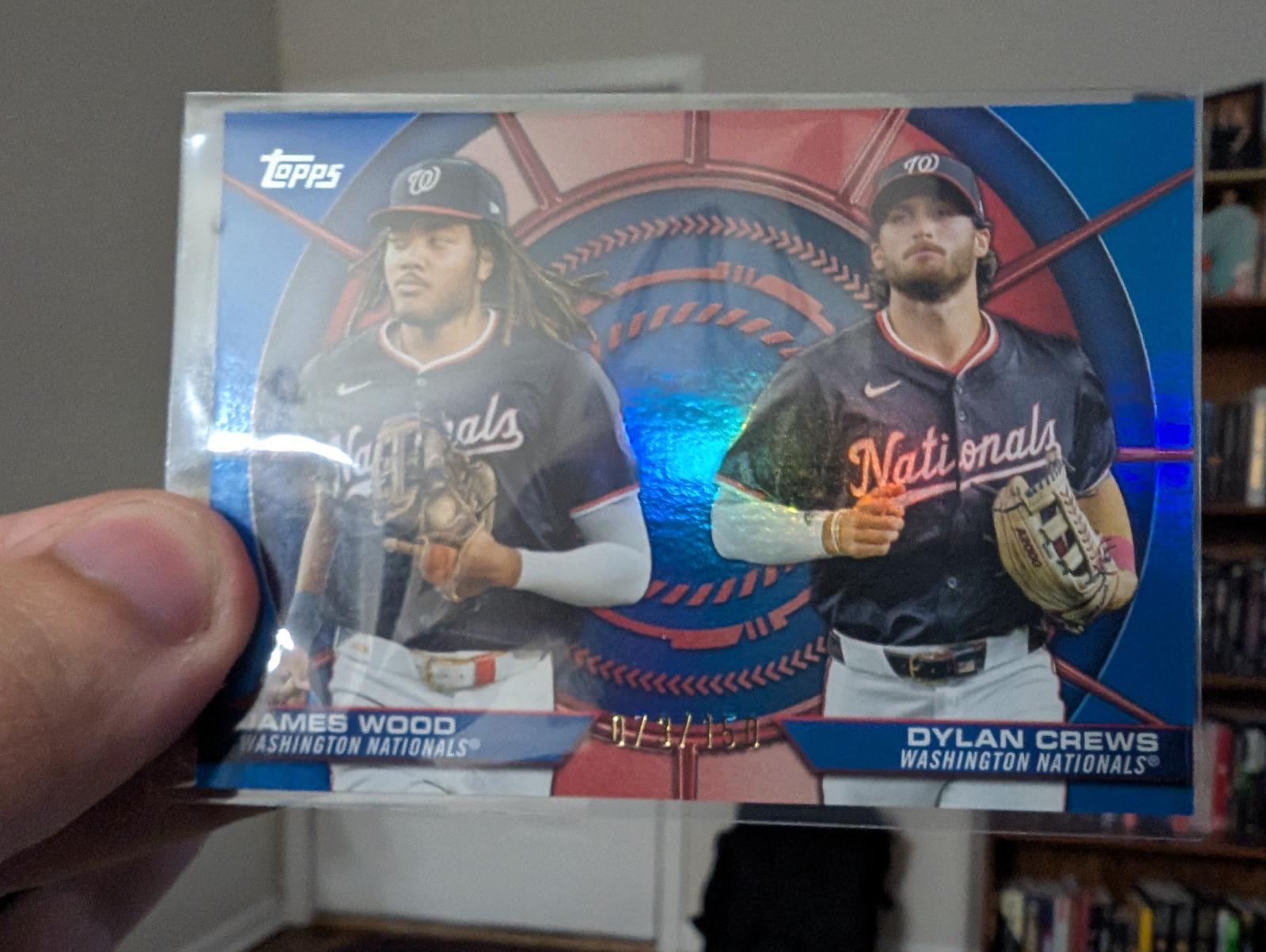 Dylan Crews / James Wood [Blue Foil] #DD-6