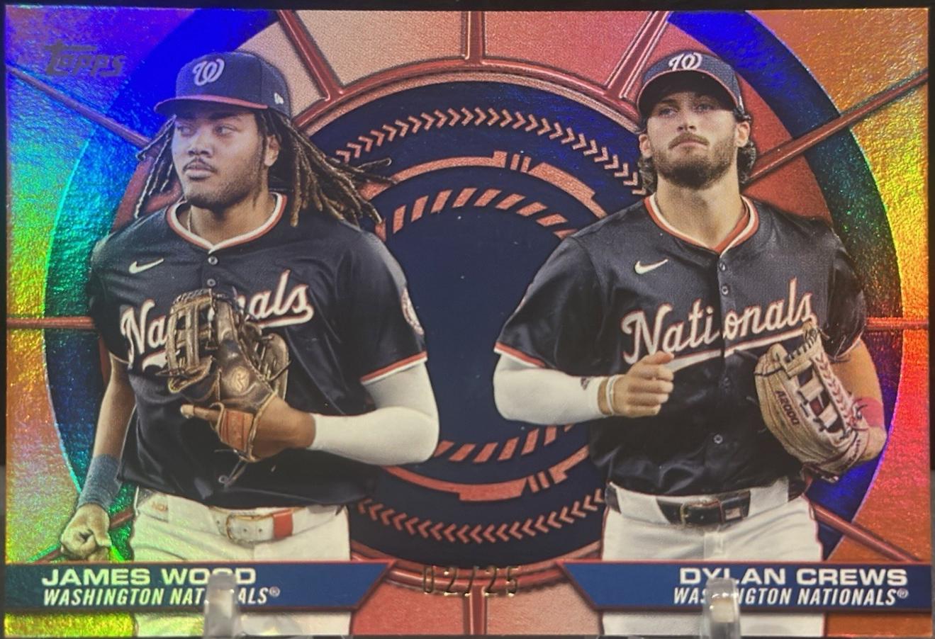 Dylan Crews / James Wood [Orange Foil] #DD-6