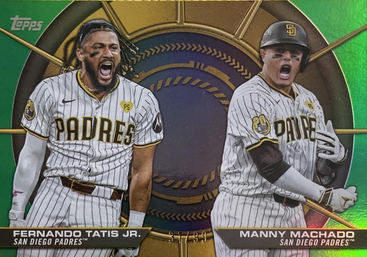 Fernando Tatis Jr. / Manny Machado [Green Foil] #DD-9