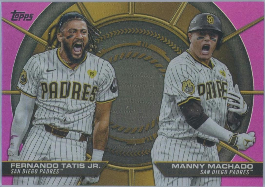 Fernando Tatis Jr. / Manny Machado [Pink Foil] #DD-9
