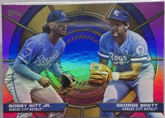 George Brett / Bobby Witt Jr. [Pink Foil] #DD-1
