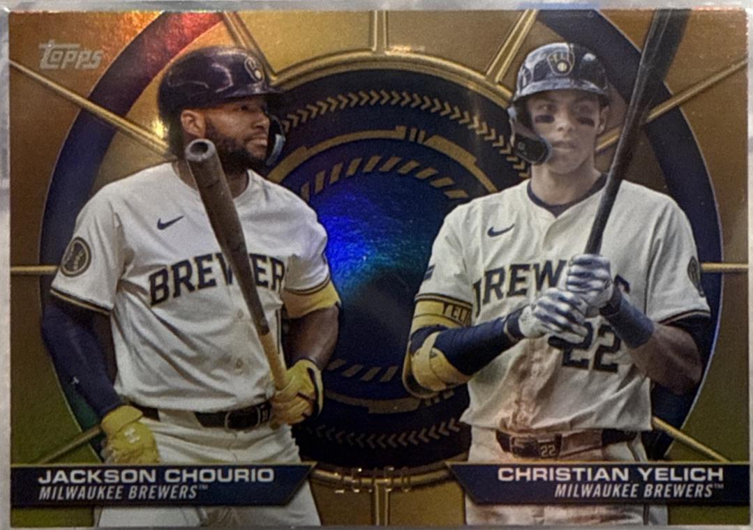 Jackson Chourio / Christian Yelich [Gold Foil] #DD-18
