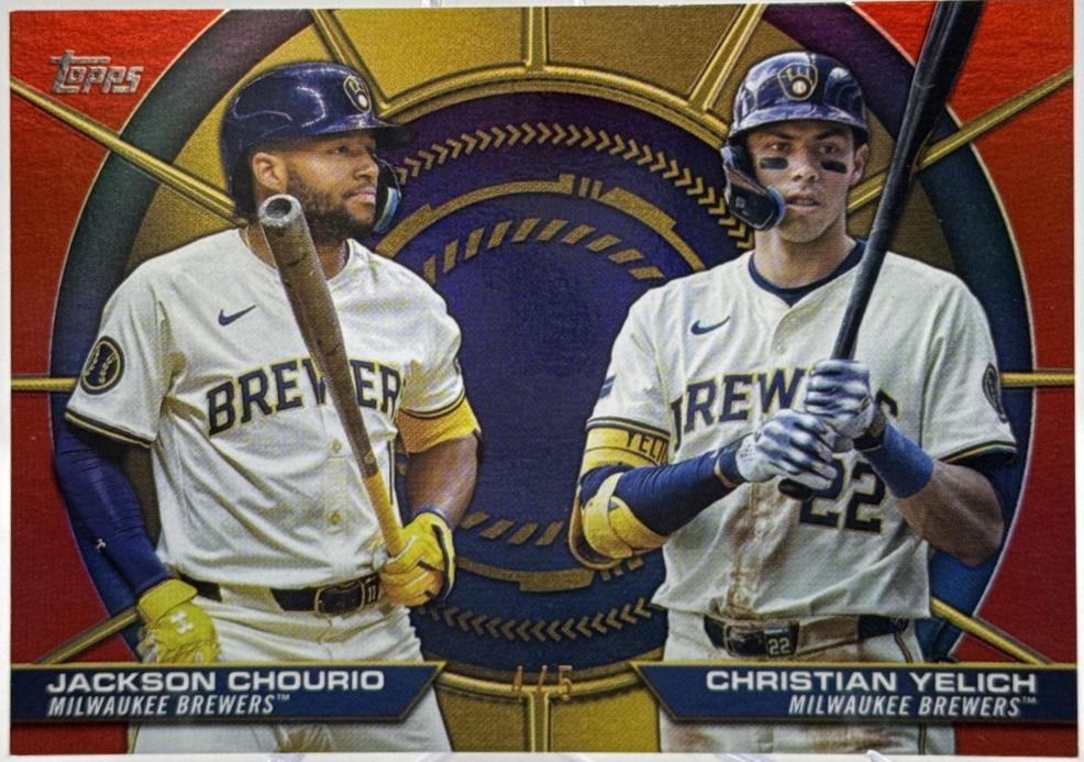 Jackson Chourio / Christian Yelich [Red Foil] #DD-18