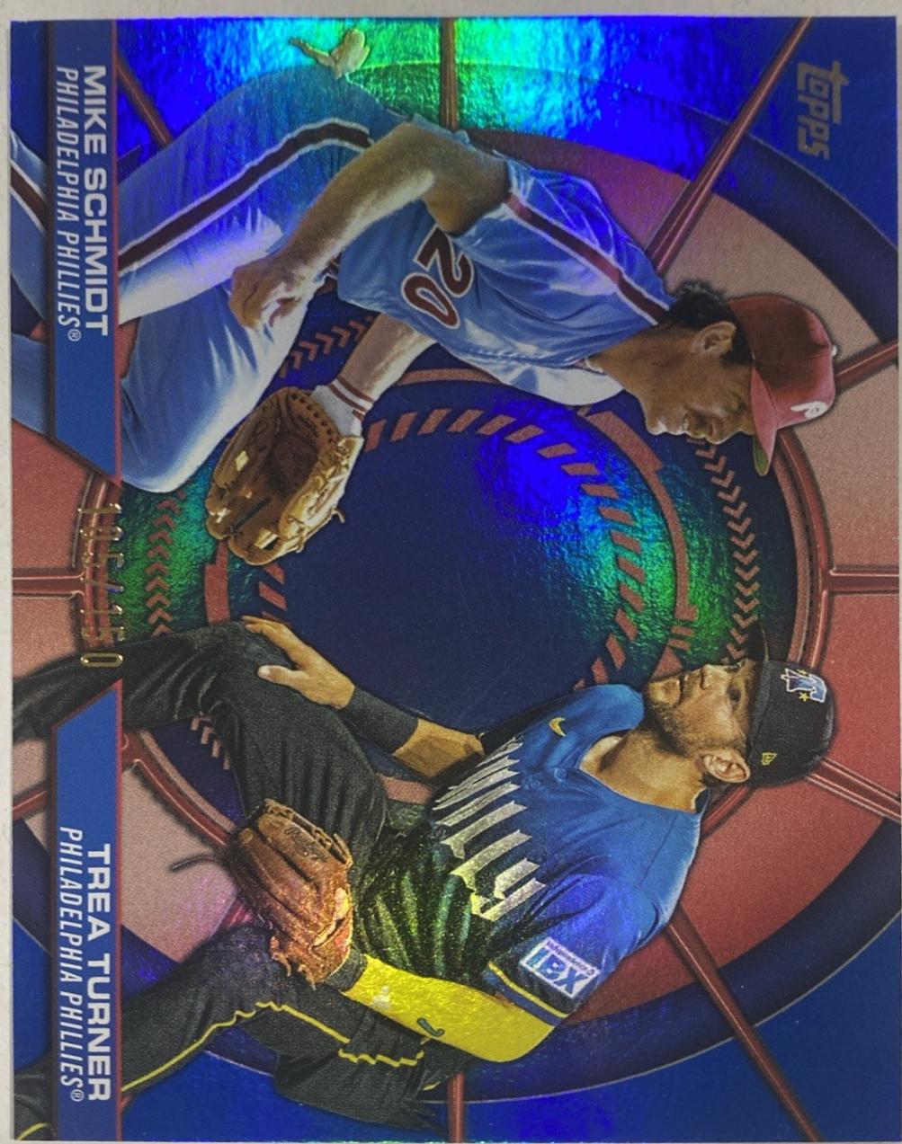 Mike Schmidt / Trea Turner [Blue Foil] #DD-12