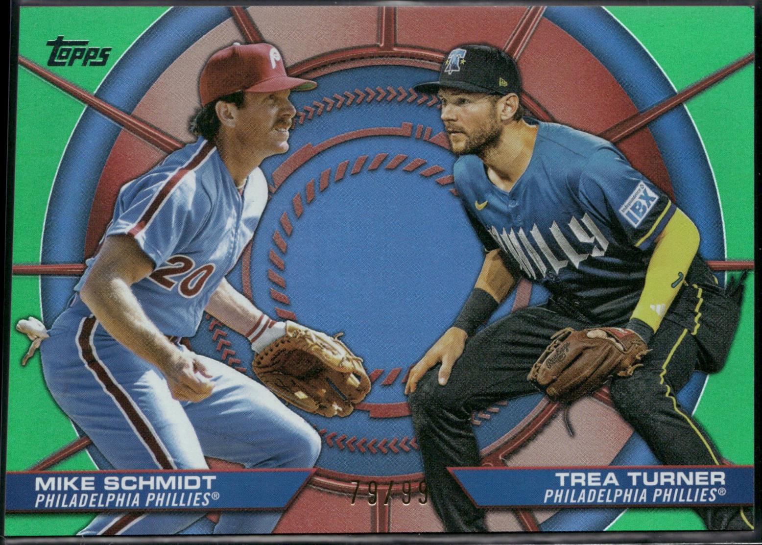 Mike Schmidt / Trea Turner [Green Foil] #DD-12