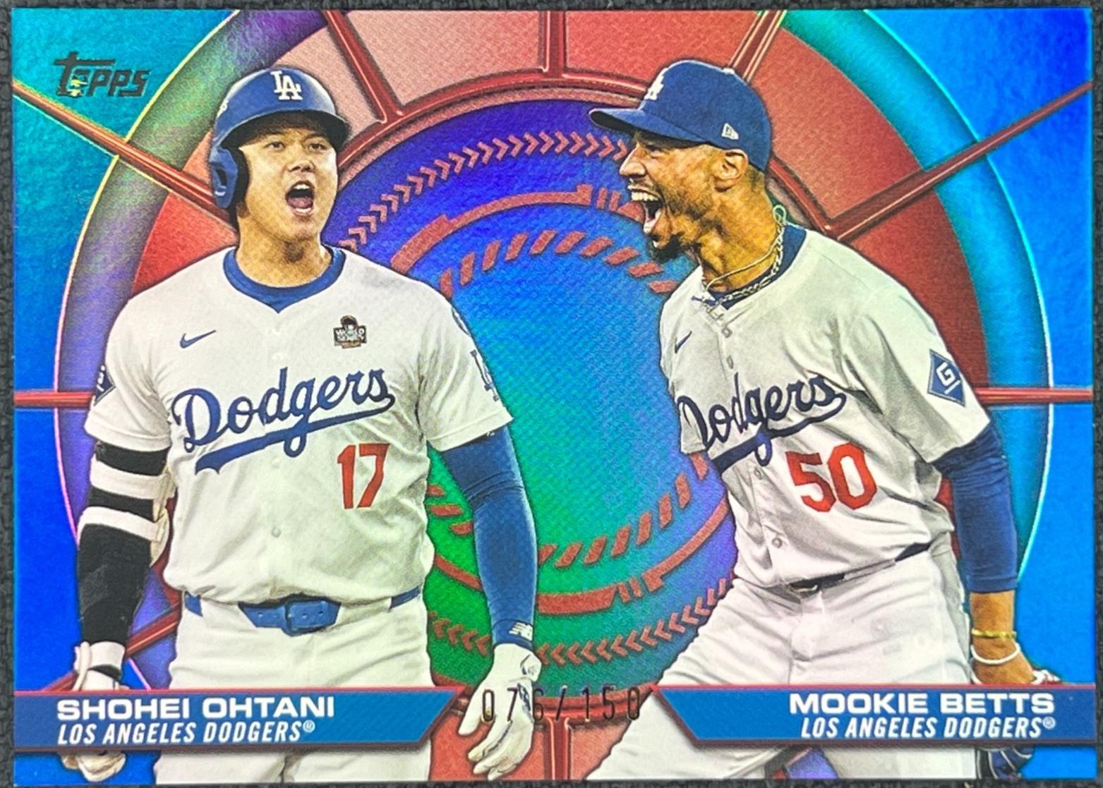 Mookie Betts / Shohei Ohtani [Blue Foil] #DD-2