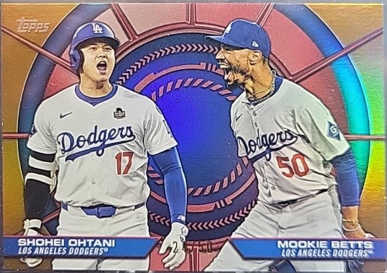 Mookie Betts / Shohei Ohtani [Gold Foil] #DD-2