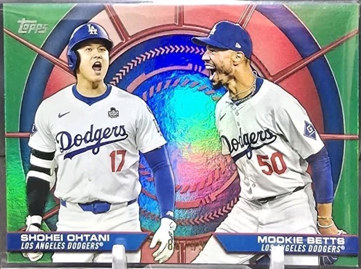 Mookie Betts / Shohei Ohtani [Green Foil] #DD-2