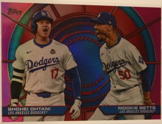 Mookie Betts / Shohei Ohtani [Pink Foil] #DD-2