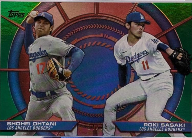Shohei Ohtani / Roki Sasaki [Green Foil] #DD-15