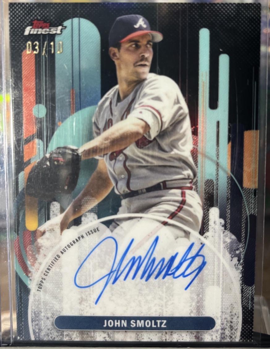 John Smoltz [Black Refractor] #FA-JS