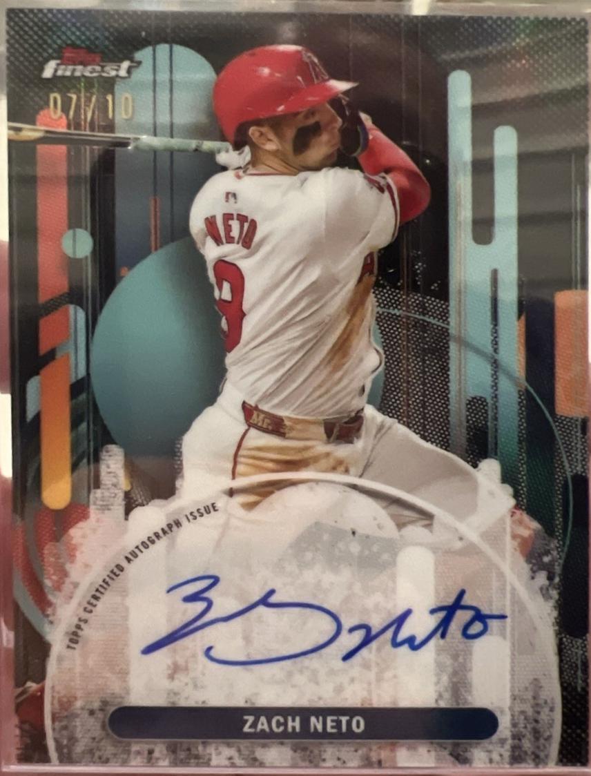 Zach Neto [Black Refractor] #FA-ZN