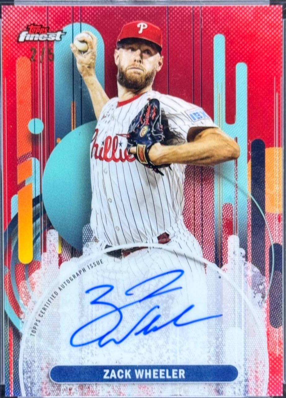 Zack Wheeler [Red Refractor] #FA-ZW