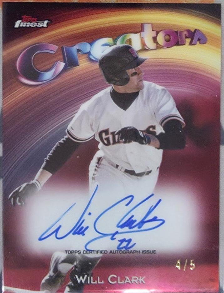 Will Clark [Red Refractor] #CAV-WC