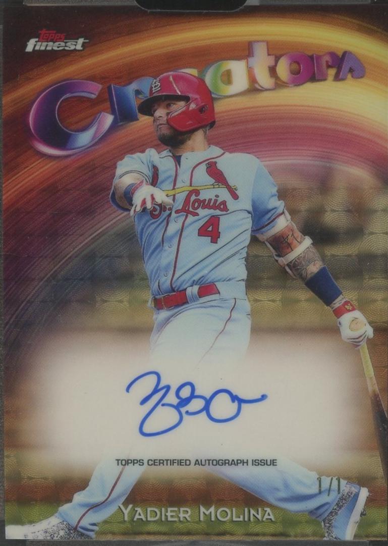 Yadier Molina [SuperFractor] #CAV-YM