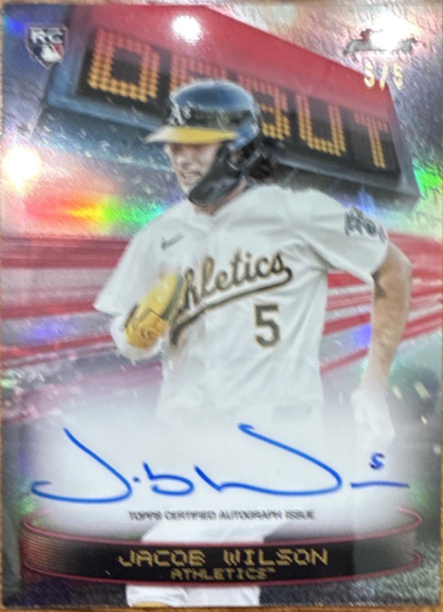 Jacob Wilson [Red Refractor] #DAV-JW