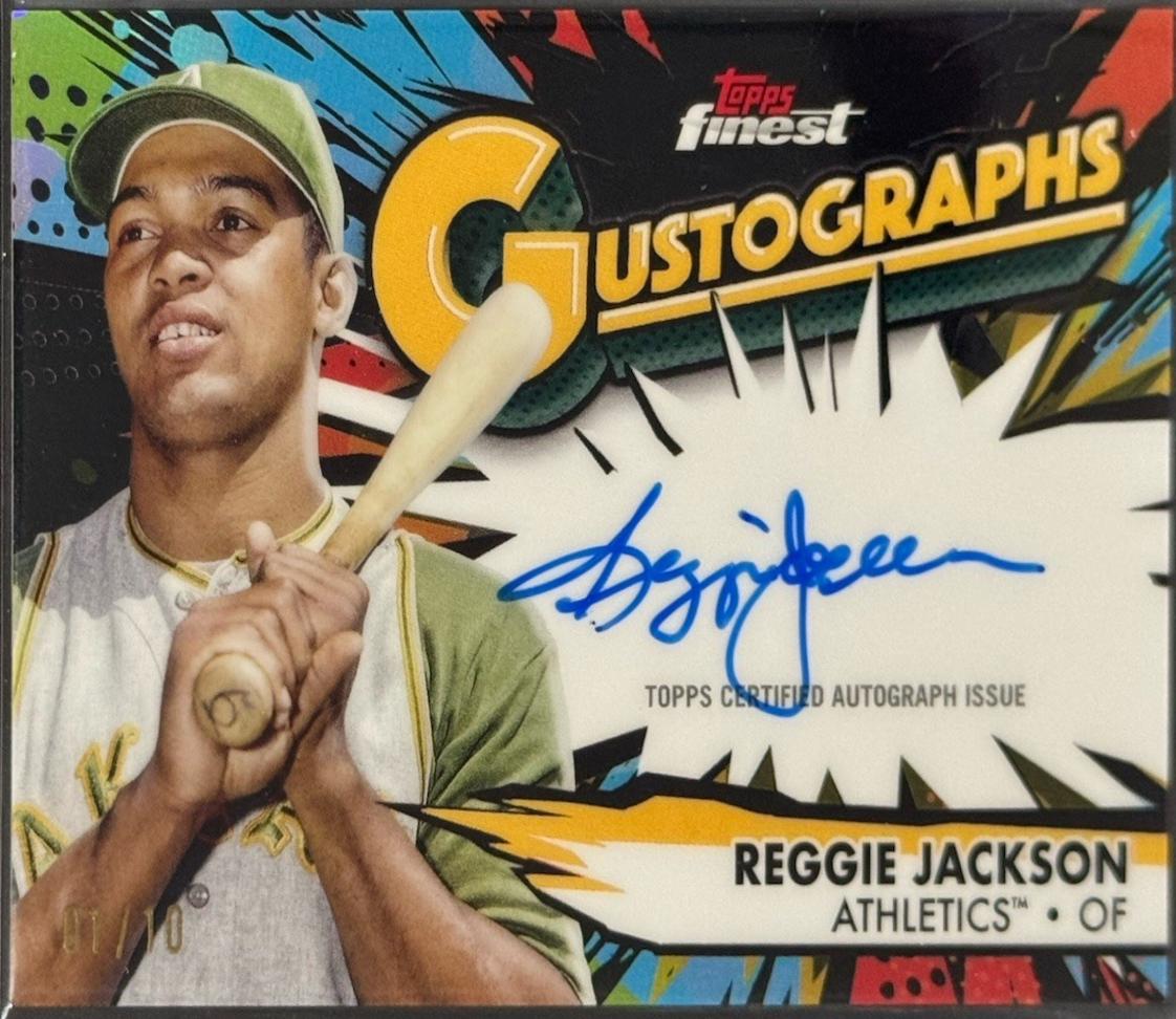 Reggie Jackson [Black Refractor] #G-RJ
