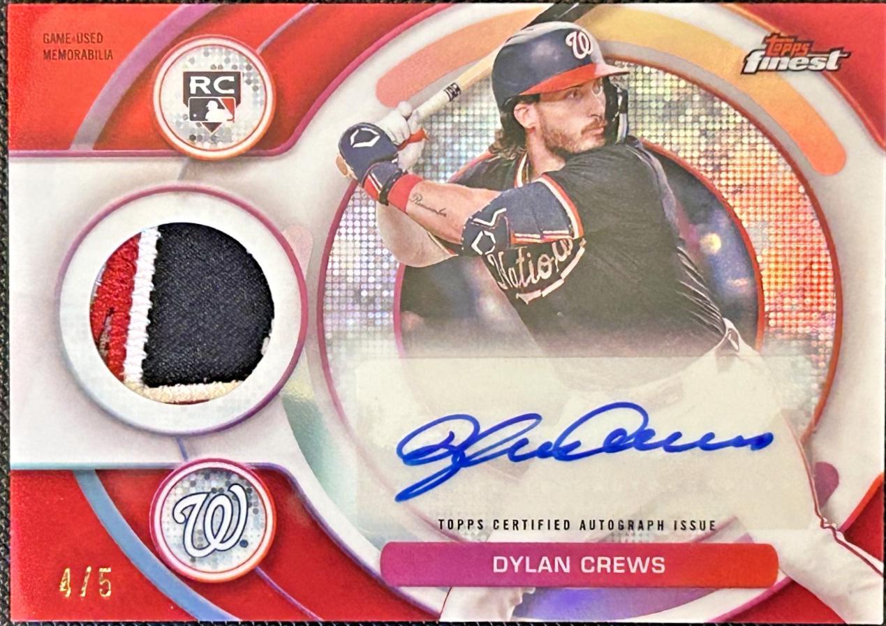 Dylan Crews [Red Refractor] #RAJR-DC