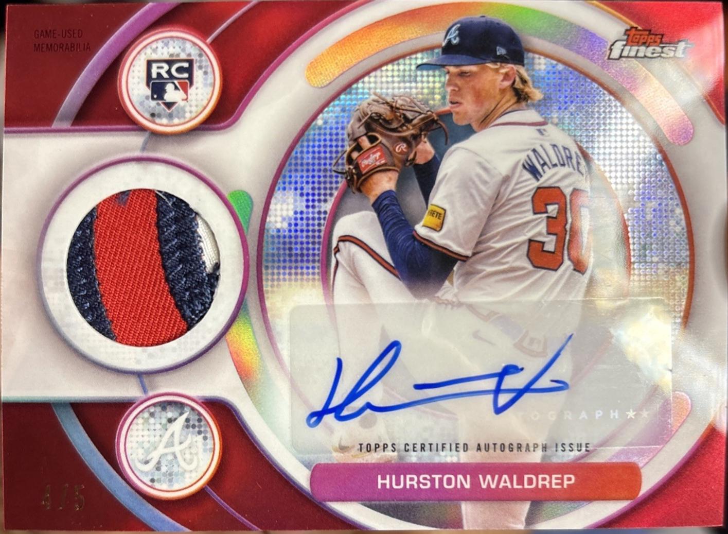 Hurston Waldrep [Red Refractor] #RAJR-HW