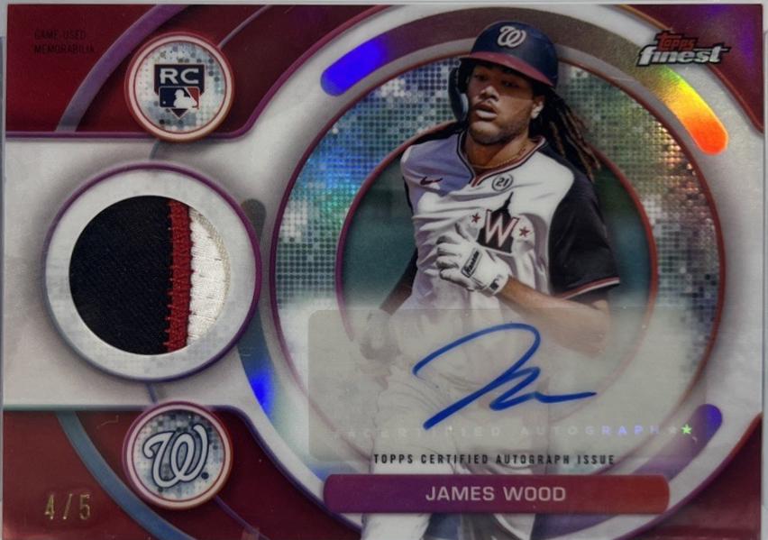 James Wood [Red Refractor] #RAJR-JWO