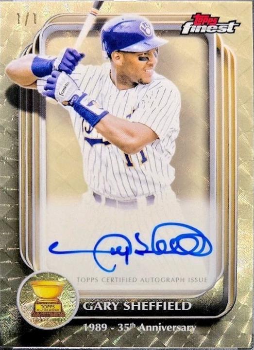 Gary Sheffield [SuperFractor] #RCAA-GS