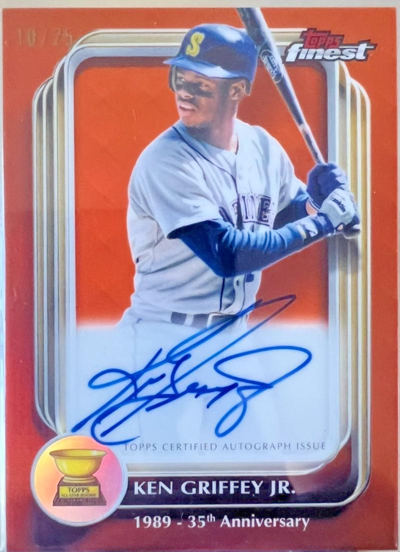 Ken Griffey Jr. [Orange Refractor] #RCAA-KG