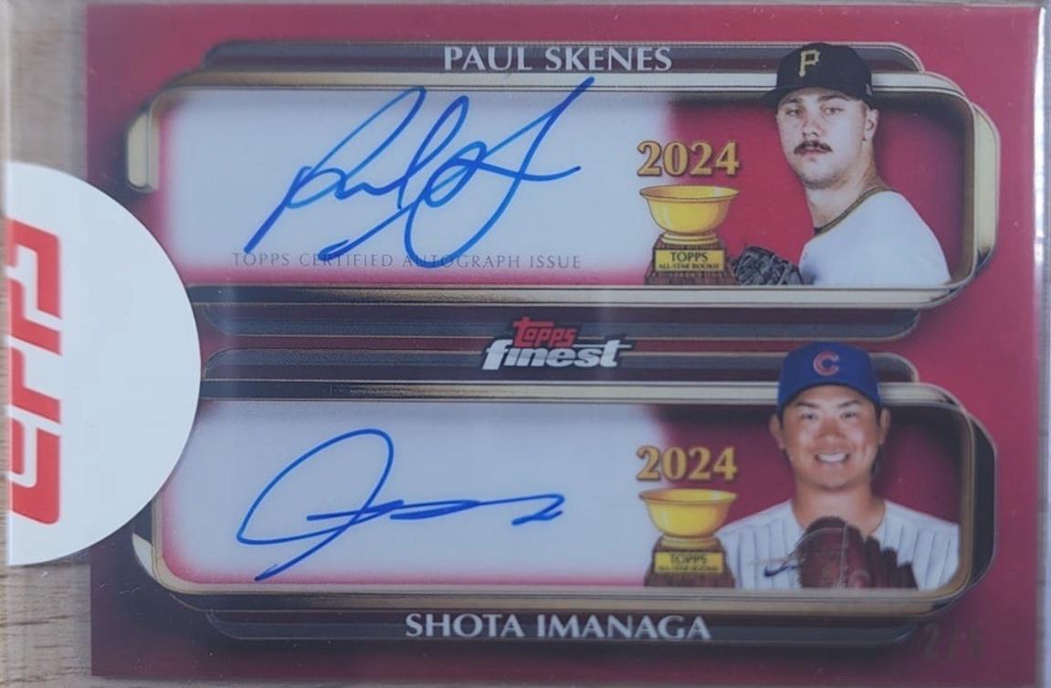 Paul Skenes / Shota Imanaga [Red Refractor] #RCDA-SI
