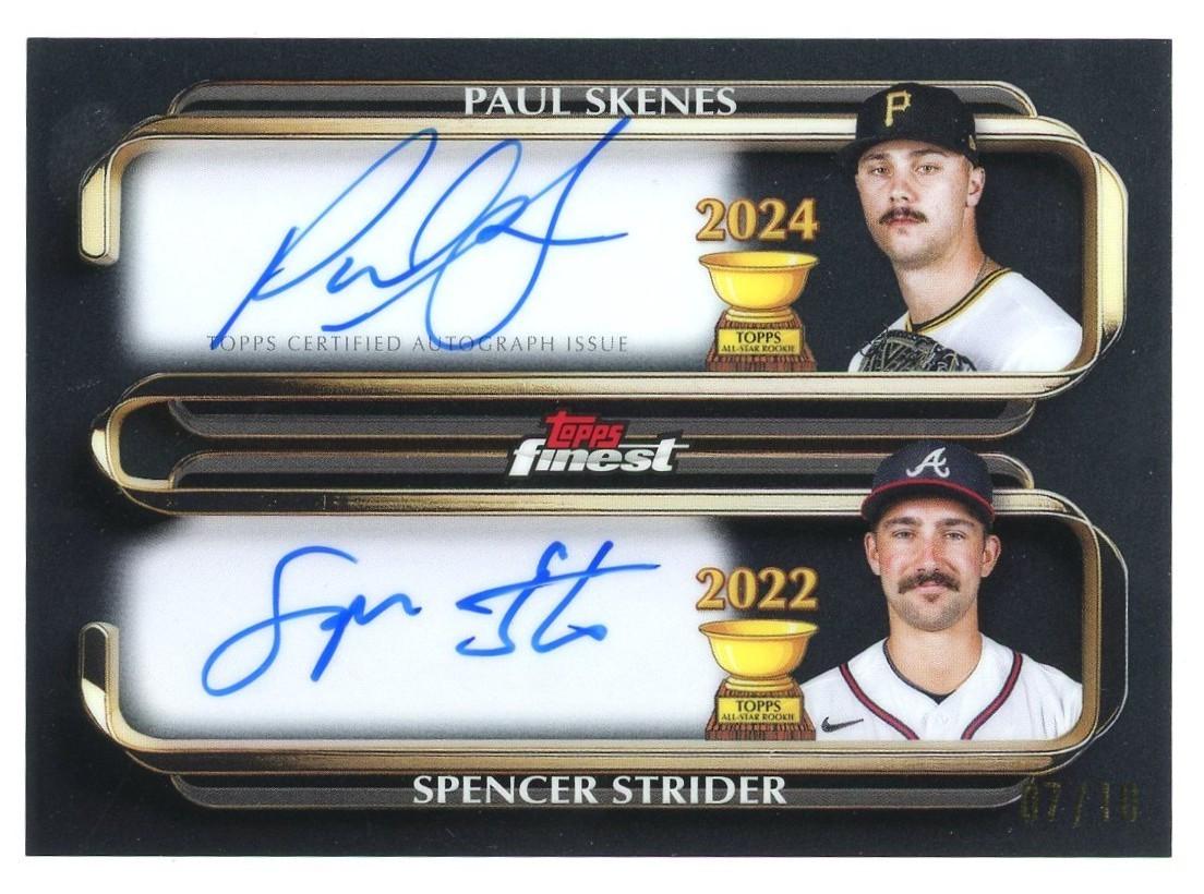 Paul Skenes / Spencer Strider [Black Refractor] #RCDA-SS
