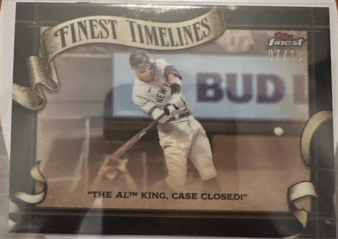 Aaron Judge [Black Refractor] #FT-11