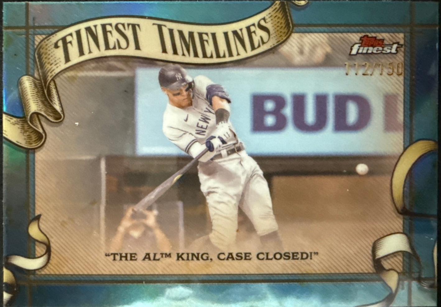 Aaron Judge [Sky Blue Refractor] #FT-11