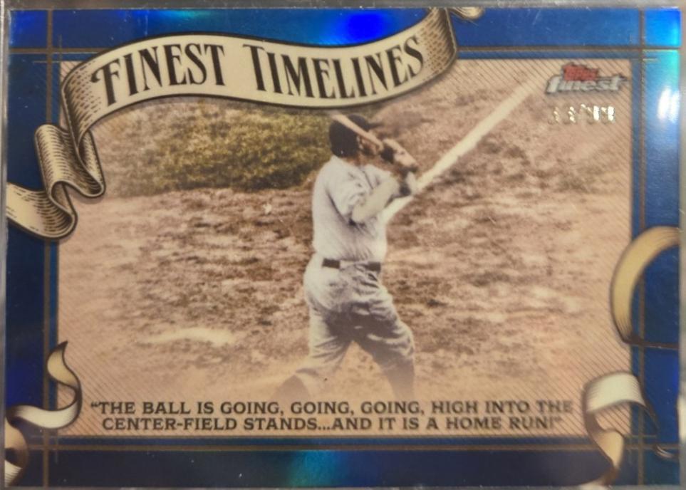 Babe Ruth [Blue Refractor] #FT-20