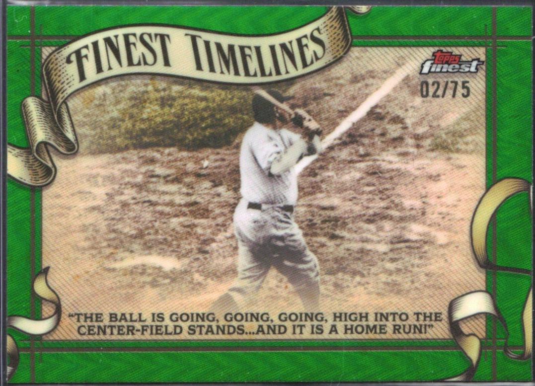 Babe Ruth [Green Refractor] #FT-20