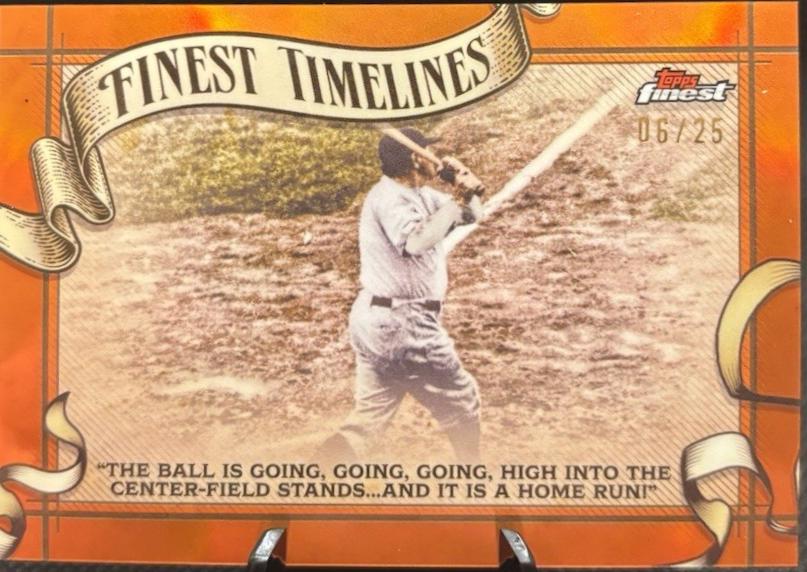 Babe Ruth [Orange Refractor] #FT-20