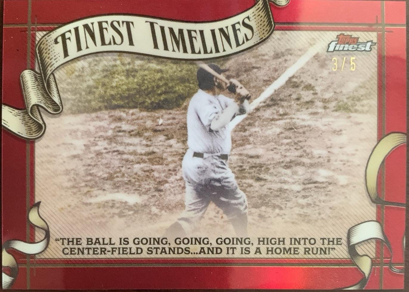 Babe Ruth [Red Refractor] #FT-20