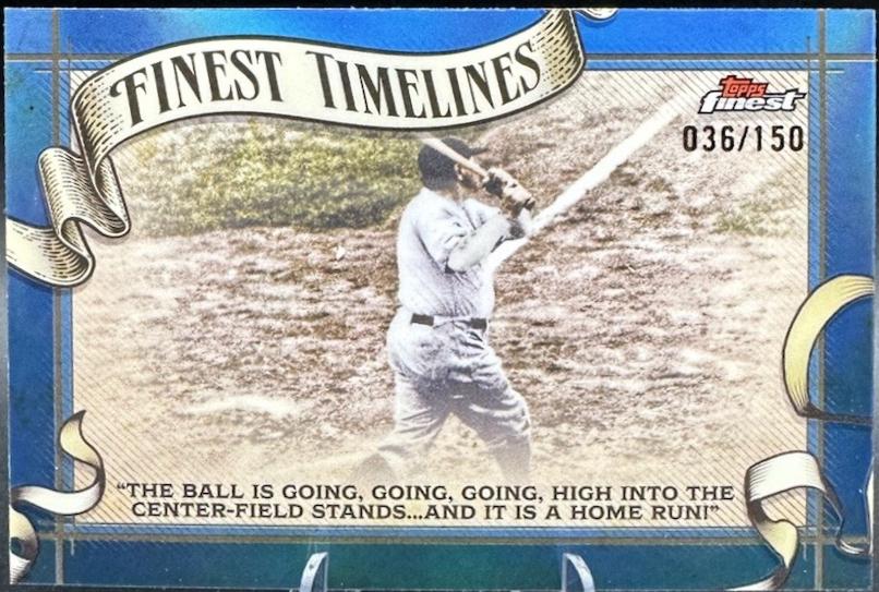 Babe Ruth [Sky Blue Refractor] #FT-20