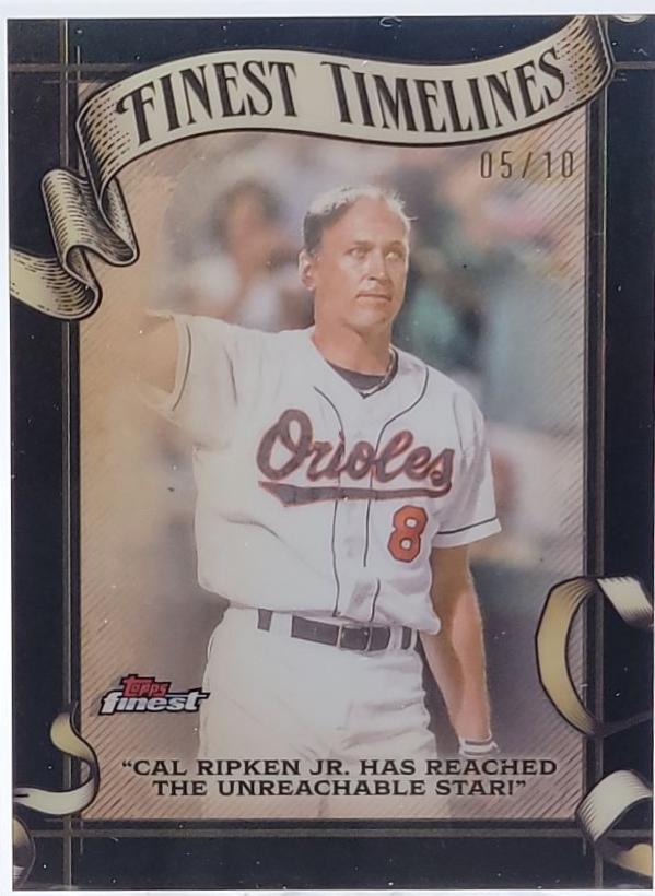 Cal Ripken Jr. [Black Refractor] #FT-14