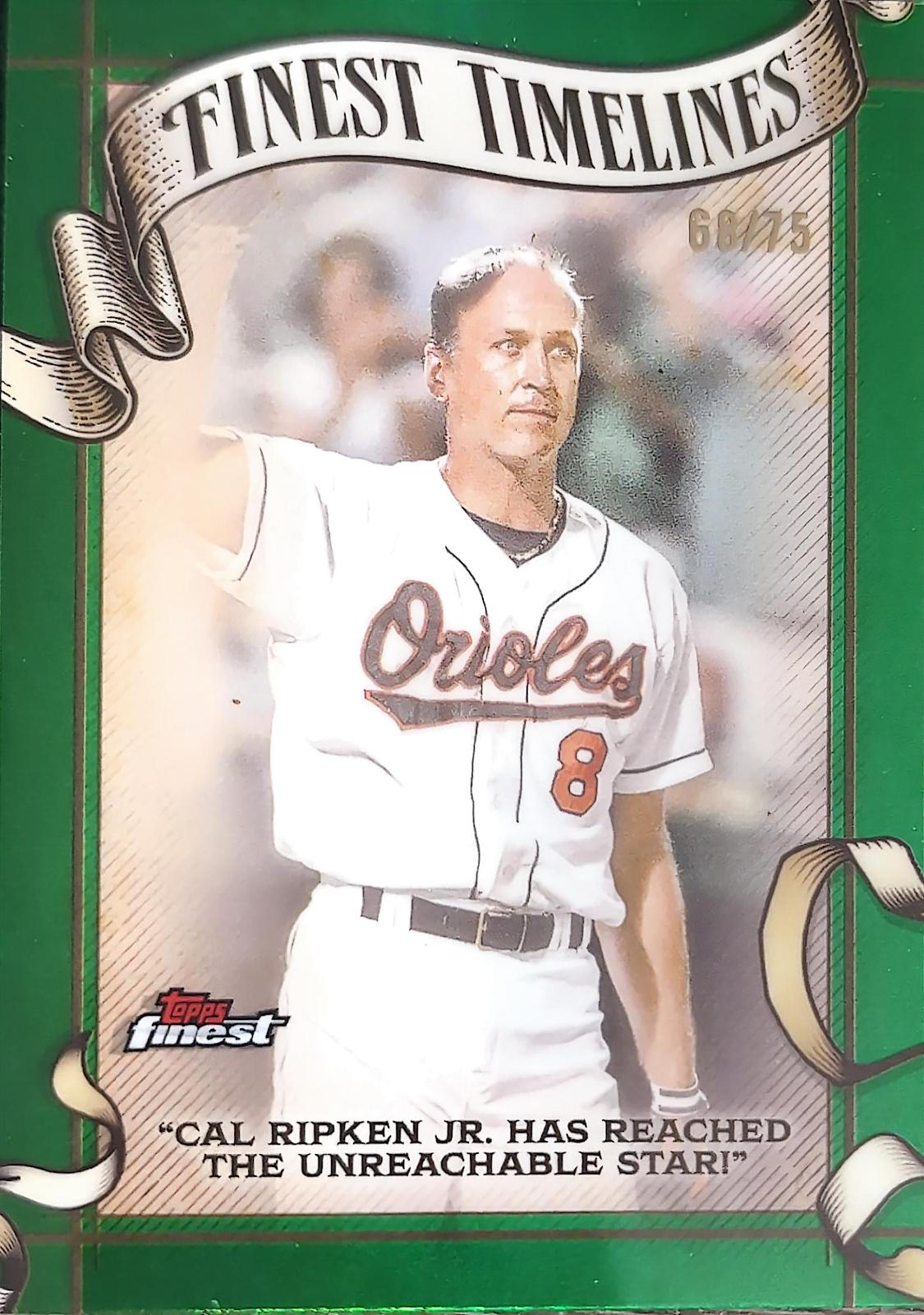 Cal Ripken Jr. [Green Refractor] #FT-14