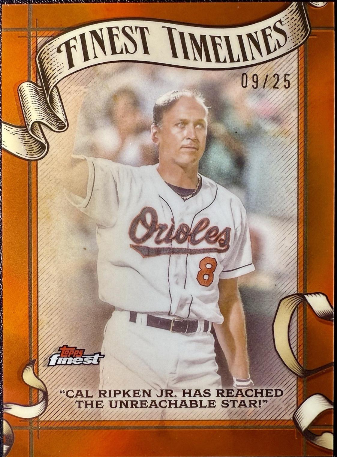 Cal Ripken Jr. [Orange Refractor] #FT-14