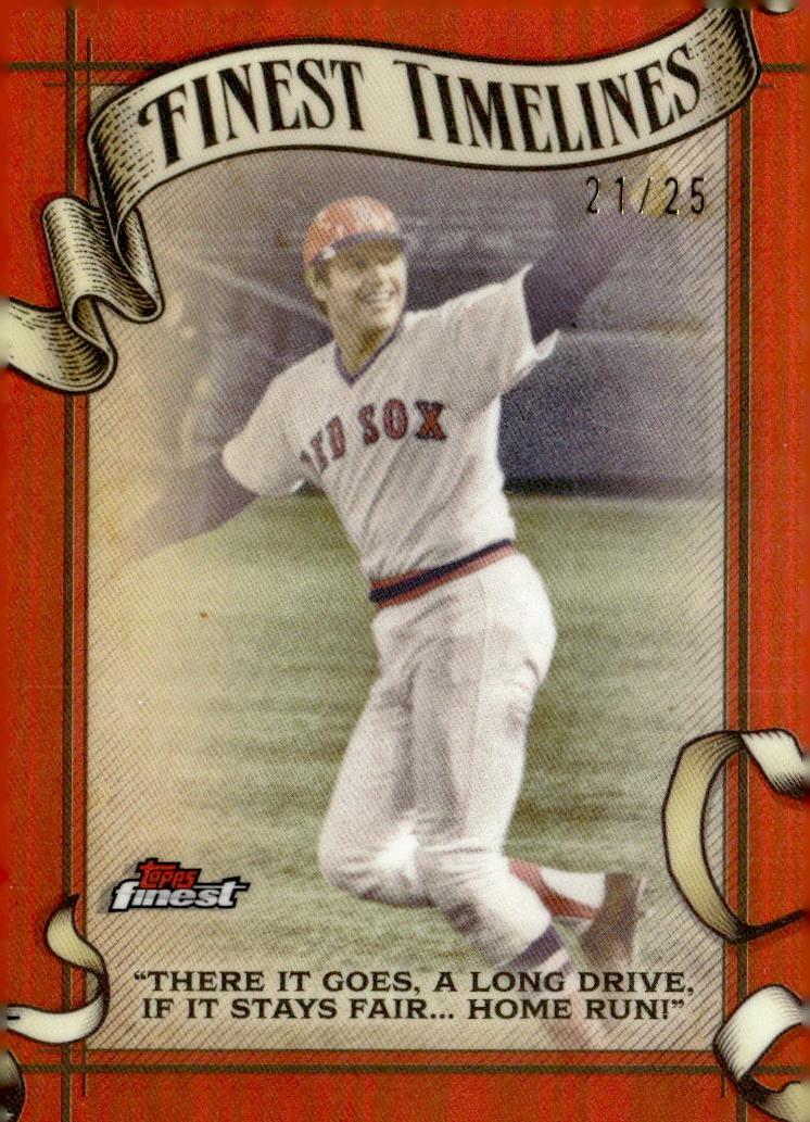 Carlton Fisk [Orange Refractor] #FT-17