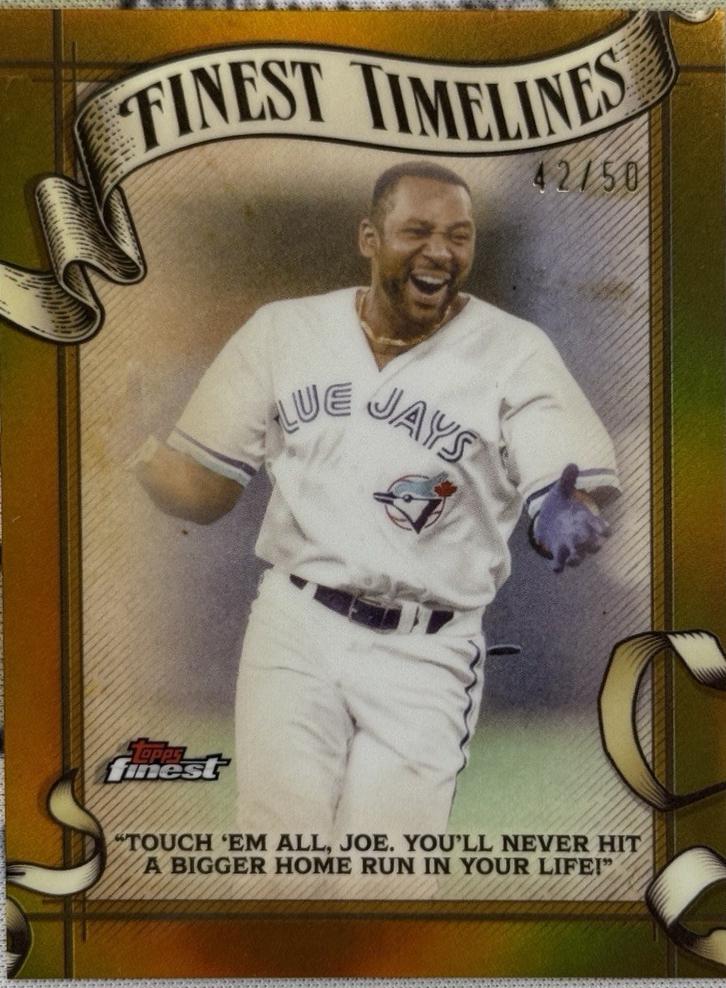 Joe Carter [Gold Refractor] #FT-16