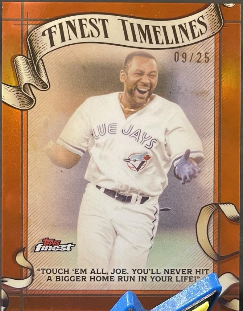 Joe Carter [Orange Refractor] #FT-16